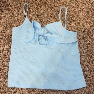 Light blue tank top